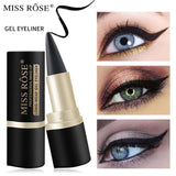 Makeup Black Gel Eyeliner Stick Smooth Easywear Eye Makeup Matte Waterproof Long Lasting Women Eye Liner Pen Maquiagem Cosmetic