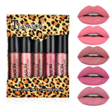 5Pcs/Set Waterproof Lipstick Sexy Vampire Lip Stick Matte Velvet Lipsticks Lips Makeup Cosmetics Labiales Matte